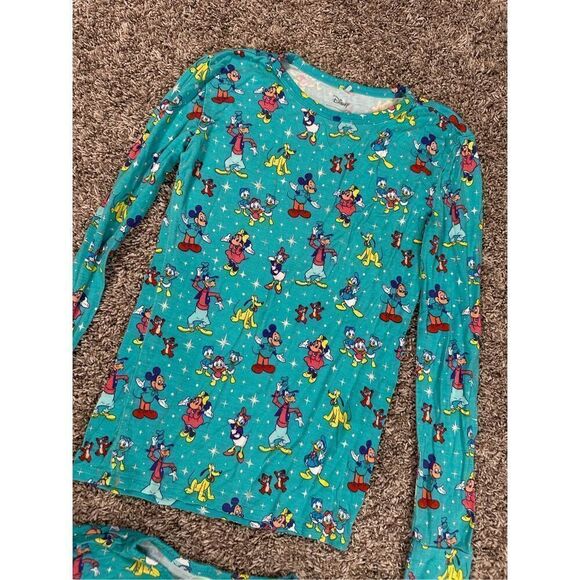 Posh Peanut Disney100 Long Sleeve Pajama Top Only Bundle of Two Youth Sz 10-12Y - Picture 7 of 7